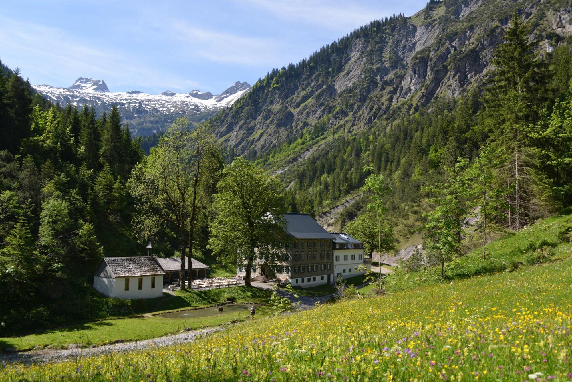 פונטנלה Ferienhaus Schwendehof מראה חיצוני תמונה