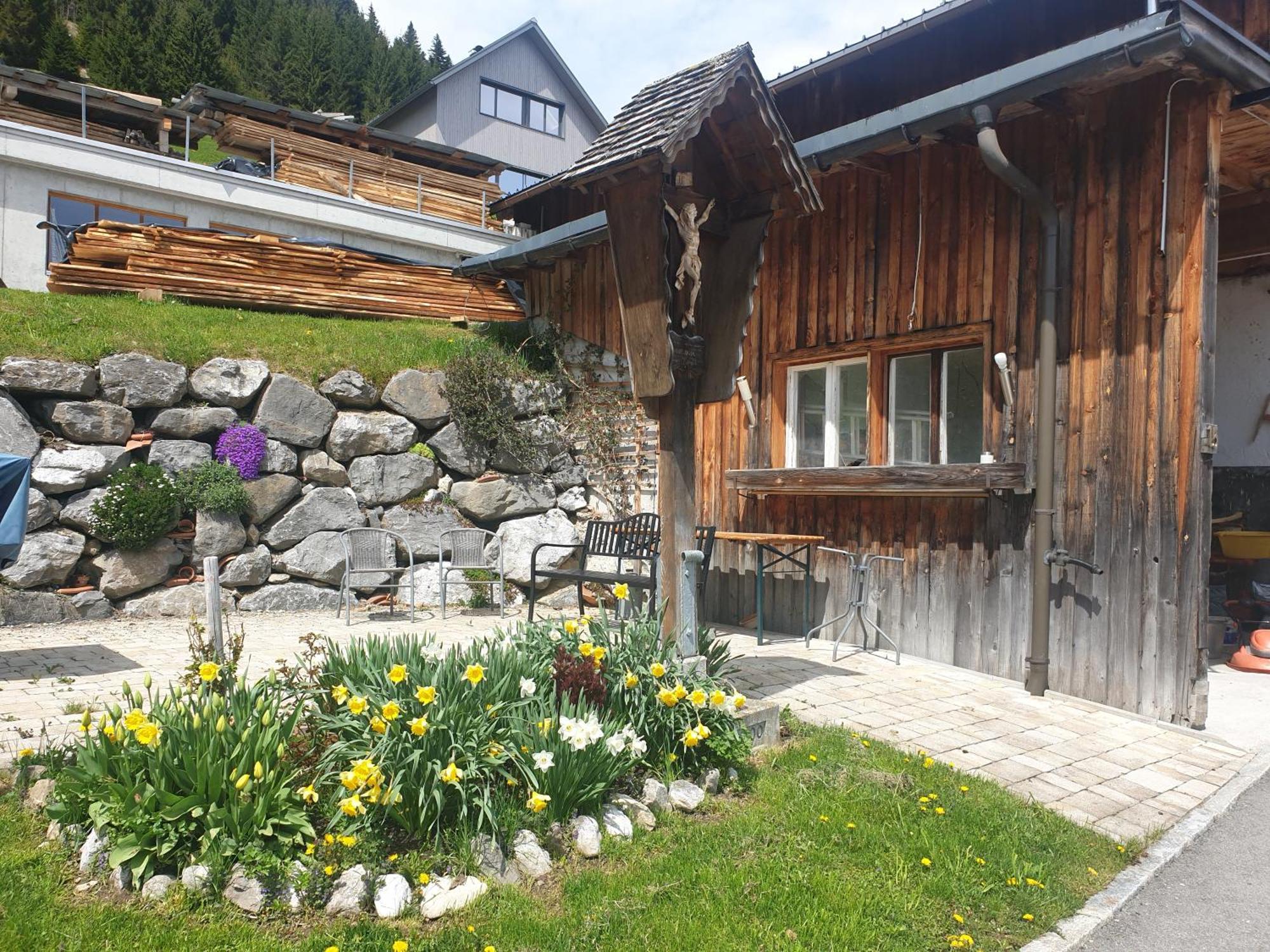 פונטנלה Ferienhaus Schwendehof מראה חיצוני תמונה