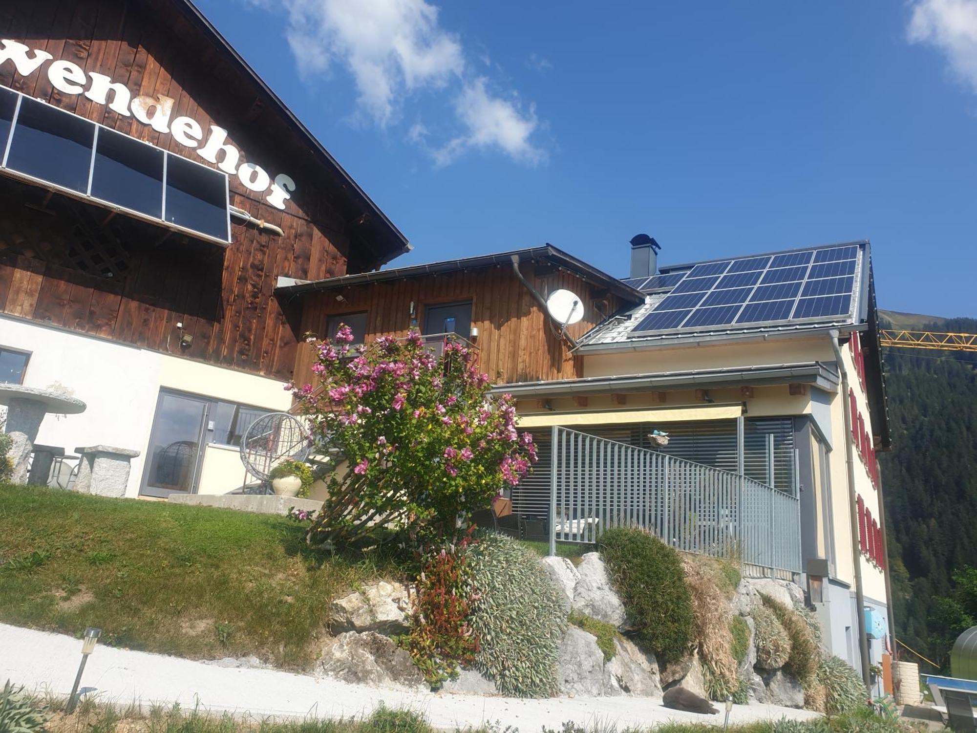 פונטנלה Ferienhaus Schwendehof מראה חיצוני תמונה